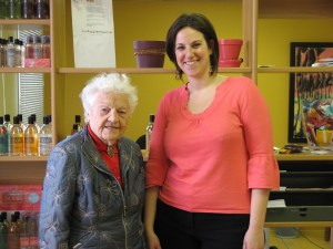 Jacqueline Sava + Mayor Hazel McCallian