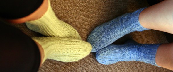 Kate Atherley hand knit sock image by ngoc nguyen